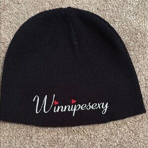 New Hampshire Winnipasaukee Black Beanie